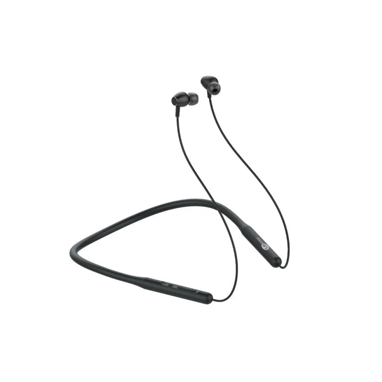 Lecoo ES203 Boyun Bantlı Bluetooth 5.0 Kablosuz Mikrofonlu Kulak İçi Kulaklık Siyah