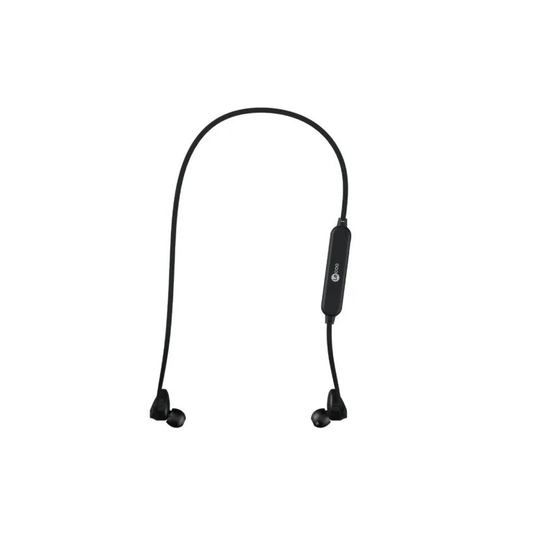 Lecoo ES204 Boyun Bantlı Bluetooth 5.0 Kablosuz Mikrofonlu Kulak İçi Kulaklık Siyah