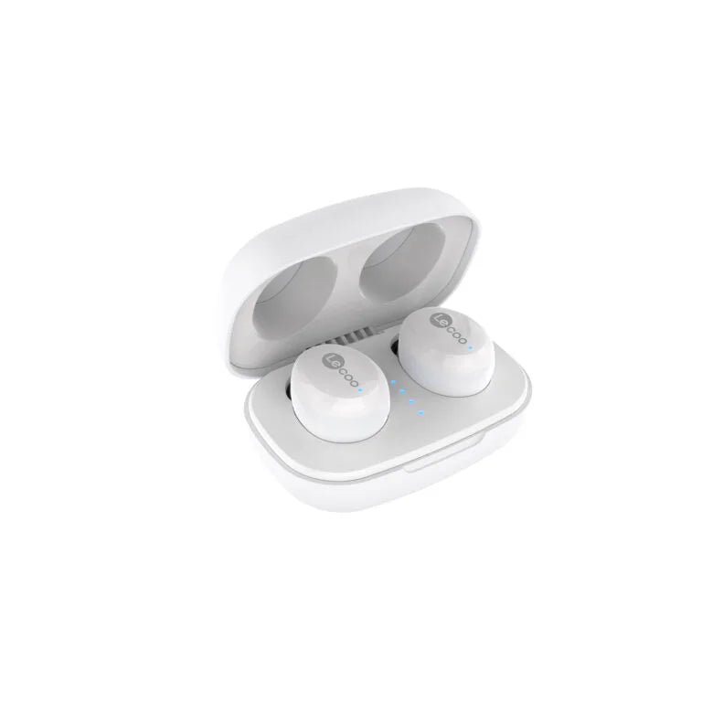 Lecoo EW301 Kablosuz Bluetooth 5.0 TWS Mikrofonlu Kulak İçi Kulaklık Beyaz