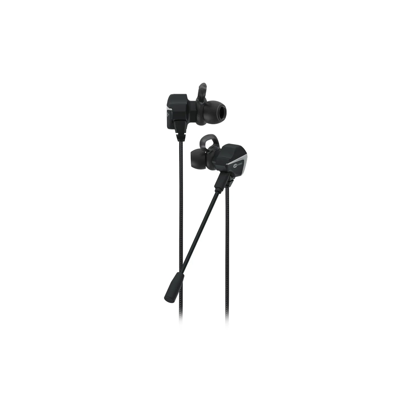 Lecoo HT105 Kablolu 3.5mm Jacklı Çıkartılabilir Mikrofonlu Kulak İçi Oyuncu Kulaklığı Siyah