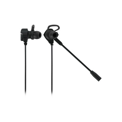 Lecoo HT105 Kablolu 3.5mm Jacklı Çıkartılabilir Mikrofonlu Kulak İçi Oyuncu Kulaklığı Siyah
