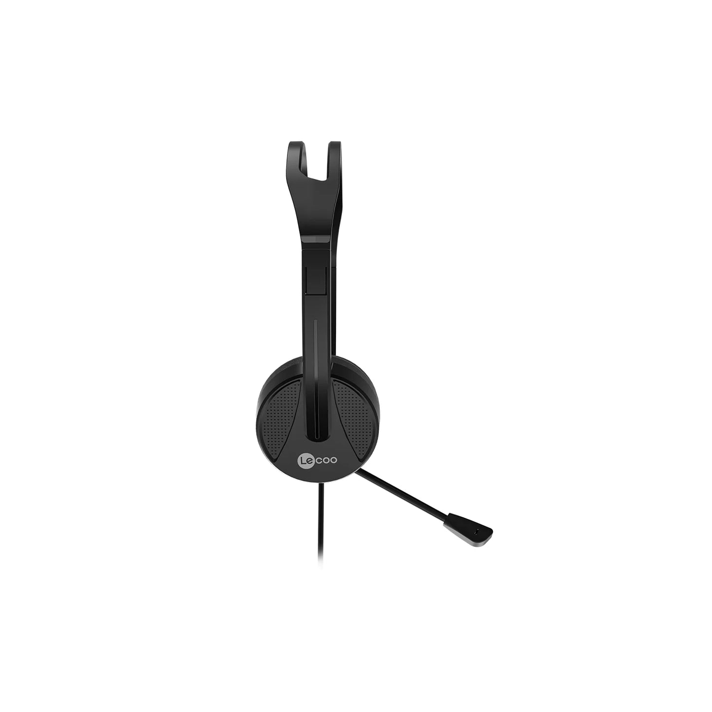 Lecoo HT106 Kablolu 3.5mm Jacklı Mikrofonlu Kulak Üstü Kulaklık Siyah