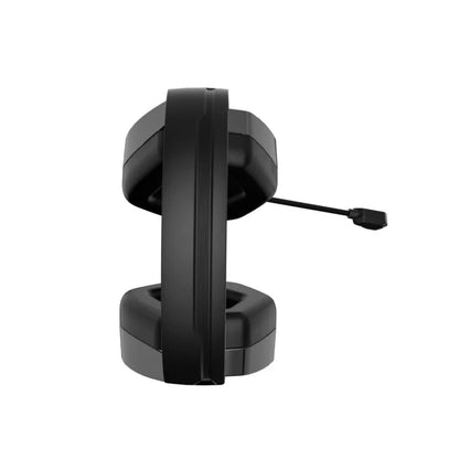 Lecoo HT402 USB Kablolu Surround 7.1 RGB LED Aydınlatmalı Çıkartılabilir Mikrofonlu Kulak Üstü Gaming Kulaklık Siyah