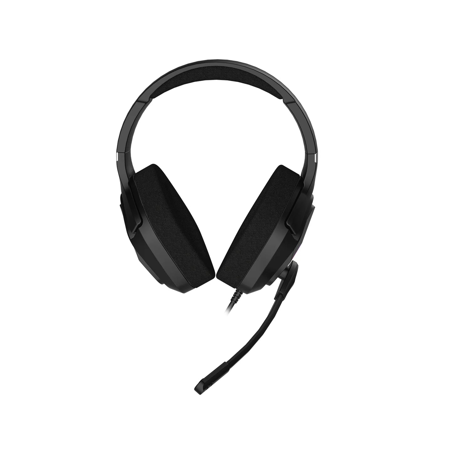 Lecoo HT406 3.5mm Jack + USB Kablolu RGB Aydınlatmalı Kulak Üstü Gaming Kulaklık Siyah