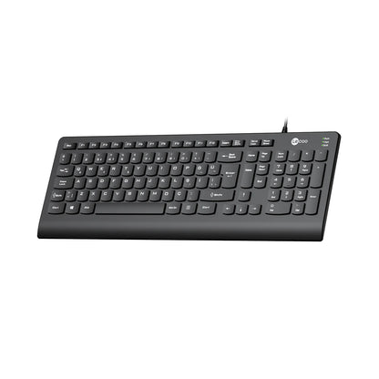 Lecoo KB103 USB Kablolu Türkçe Q Klavye Siyah