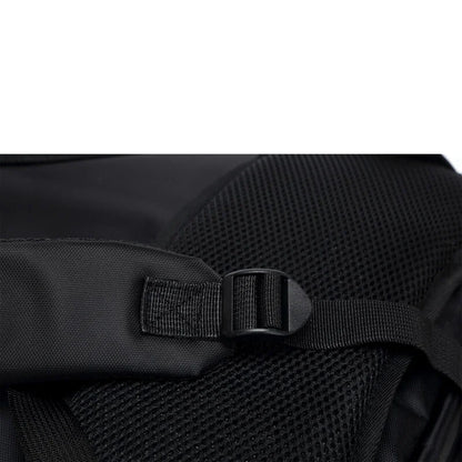 Lecoo BG03 17 inç Laptop Bölmeli Çok Fonksiyonlu 3 Katmanlı Suya Dayanıklı Sırt Çantası Siyah