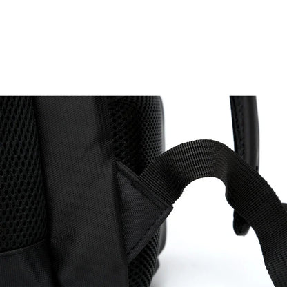Lecoo BG03 17 inç Laptop Bölmeli Çok Fonksiyonlu 3 Katmanlı Suya Dayanıklı Sırt Çantası Siyah
