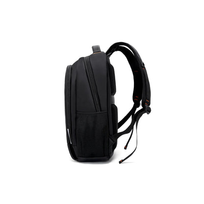 Lecoo BG04 17 inç Laptop Bölmeli Çok Fonksiyonlu 3 Katmanlı Suya Dayanıklı Sırt Çantası Siyah