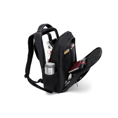 Lecoo BG04 17 inç Laptop Bölmeli Çok Fonksiyonlu 3 Katmanlı Suya Dayanıklı Sırt Çantası Siyah