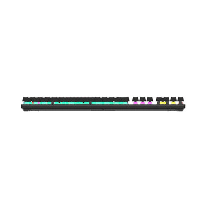 Lecoo KG1101 Kablolu Blue Switch RGB LED Aydınlatmalı Makro Tuşlu Gaming Mekanik Türkçe Q Klavye Siyah