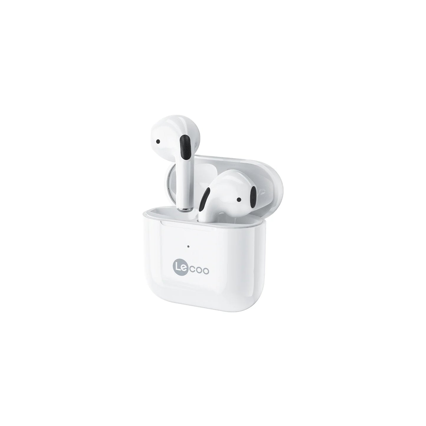 Lecoo EW310 Kablosuz Bluetooth 5.1 Stereo TWS Mikrofonlu Kompakt Kulak İçi Kulaklık Beyaz