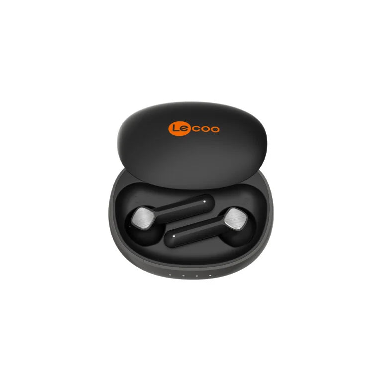 Lecoo EW305 Kablosuz Bluetooth 5.1 ENC IPX5 TWS Mikrofonlu Kulak İçi Kulaklık Siyah