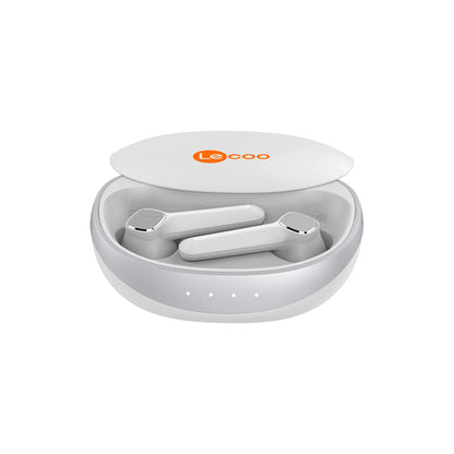 Lecoo EW305 Kablosuz Bluetooth 5.1 ENC IPX5 TWS Mikrofonlu Kulak İçi Kulaklık Beyaz