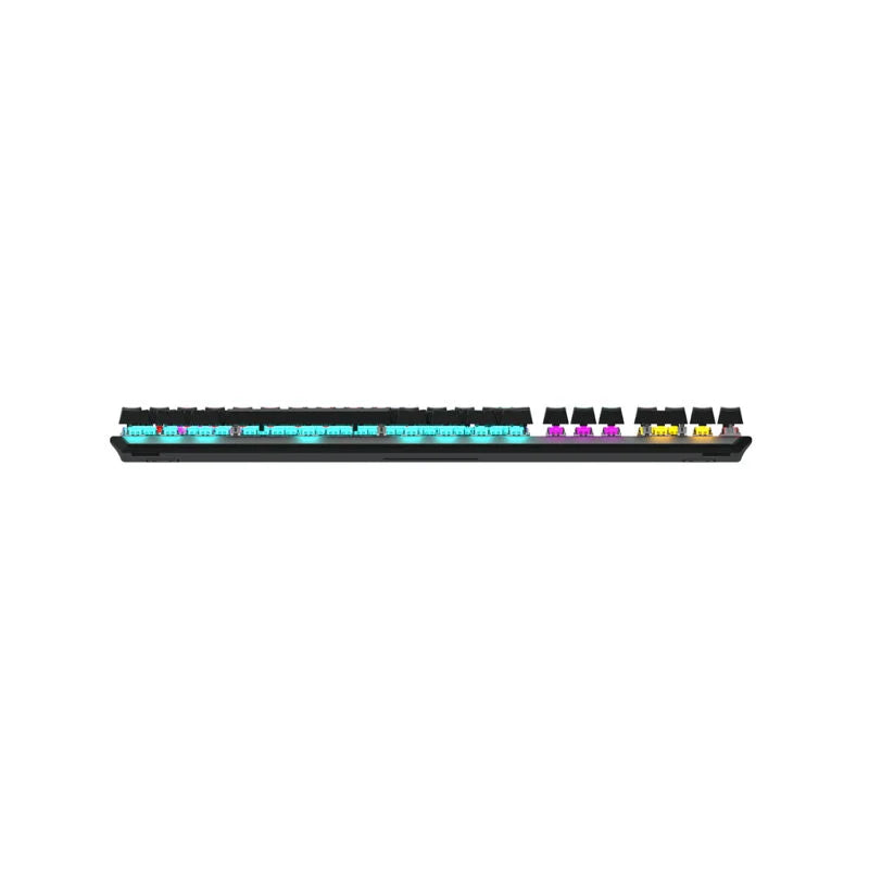 Lecoo GK301 USB Kablolu Red Switch Makro Tuş Atamalı RGB LED Aydınlatmalı Gaming Mekanik Türkçe Q Klavye Metalik Gri