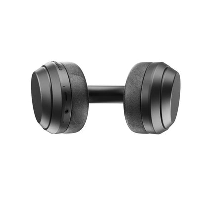Lecoo ES207 Bluetooth 5.2 Kablosuz Mikrofonlu Kulak Üstü Kulaklık Siyah