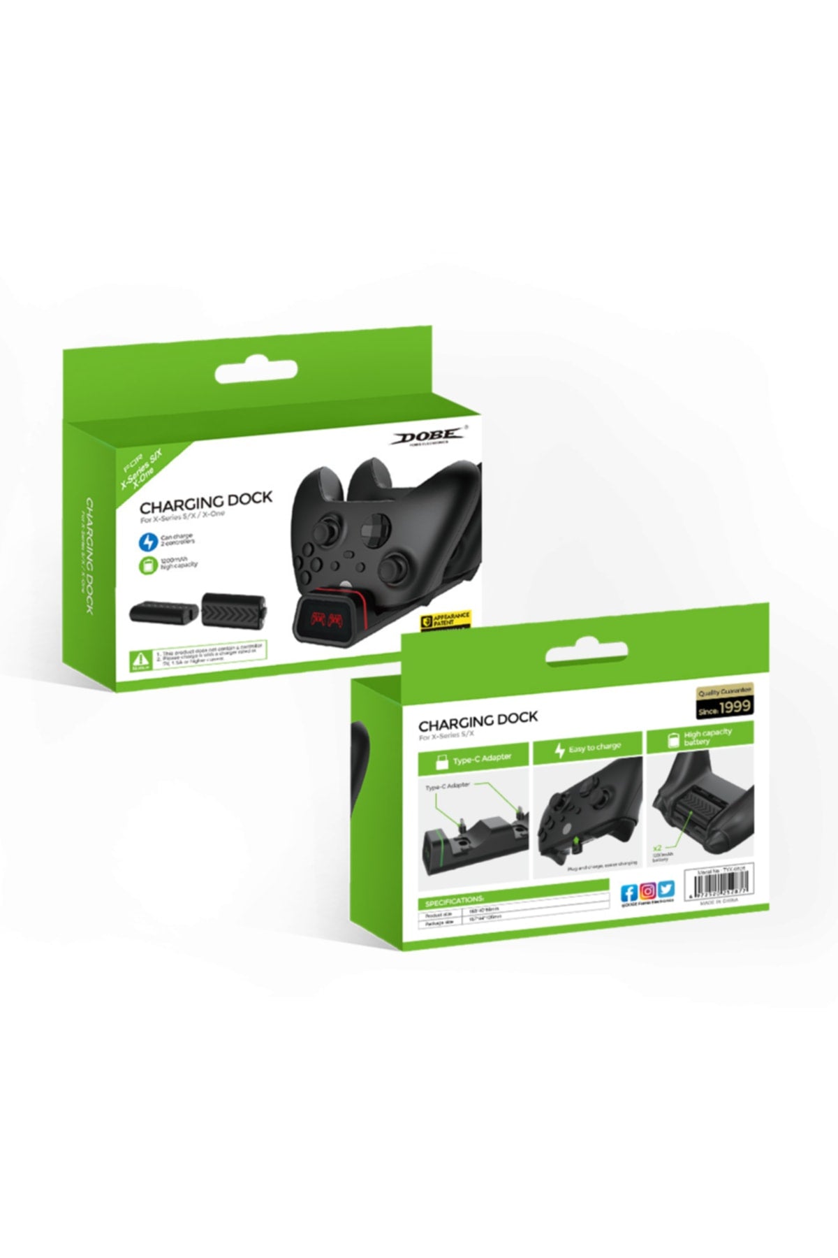 Xbox One/series Oyun Kolu Joystick Pil Type-c Şarj Istasyonu