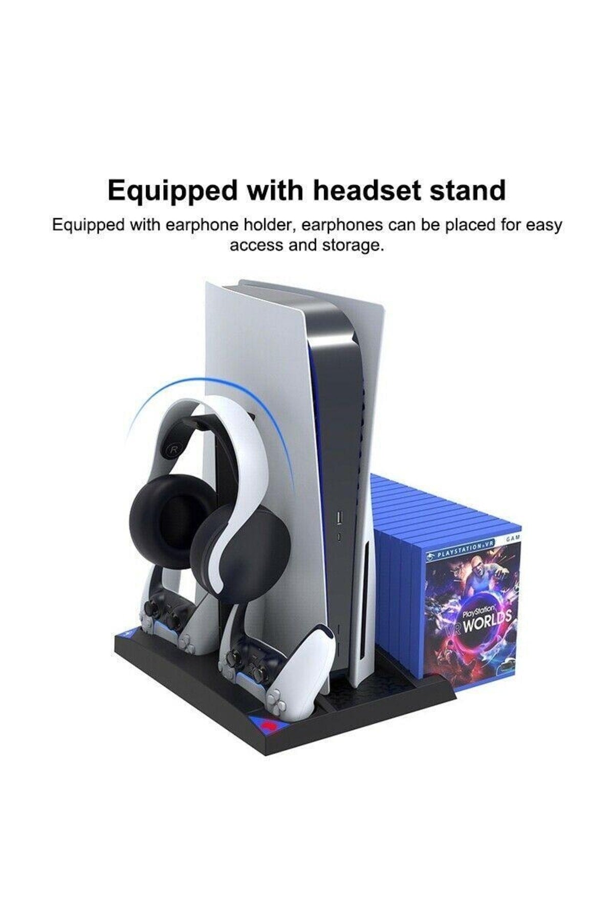 Ps5 Fanlı Stand Playstation 5 Soğutuculu 6in1