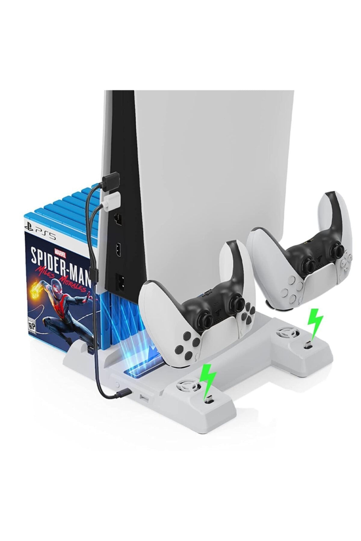 Dobe Tp5 0593 Ps5 Playstation 5 Oyun Hazneli Fanlı Şarj Standı