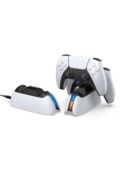 P5-5103 Led Işıklı Ikili Ps5 Joystick Kol Şarj Stand