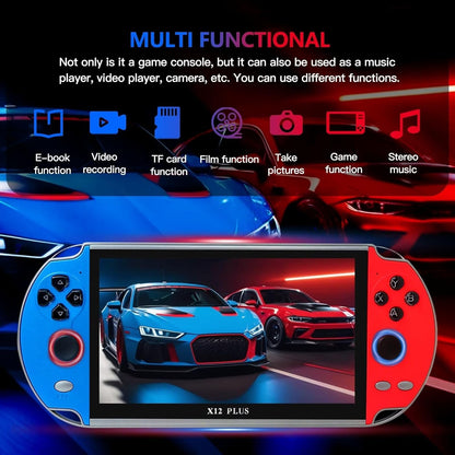 X12 Plus 16GB Rom 10.000+ Oyunlu 7 inç Atari