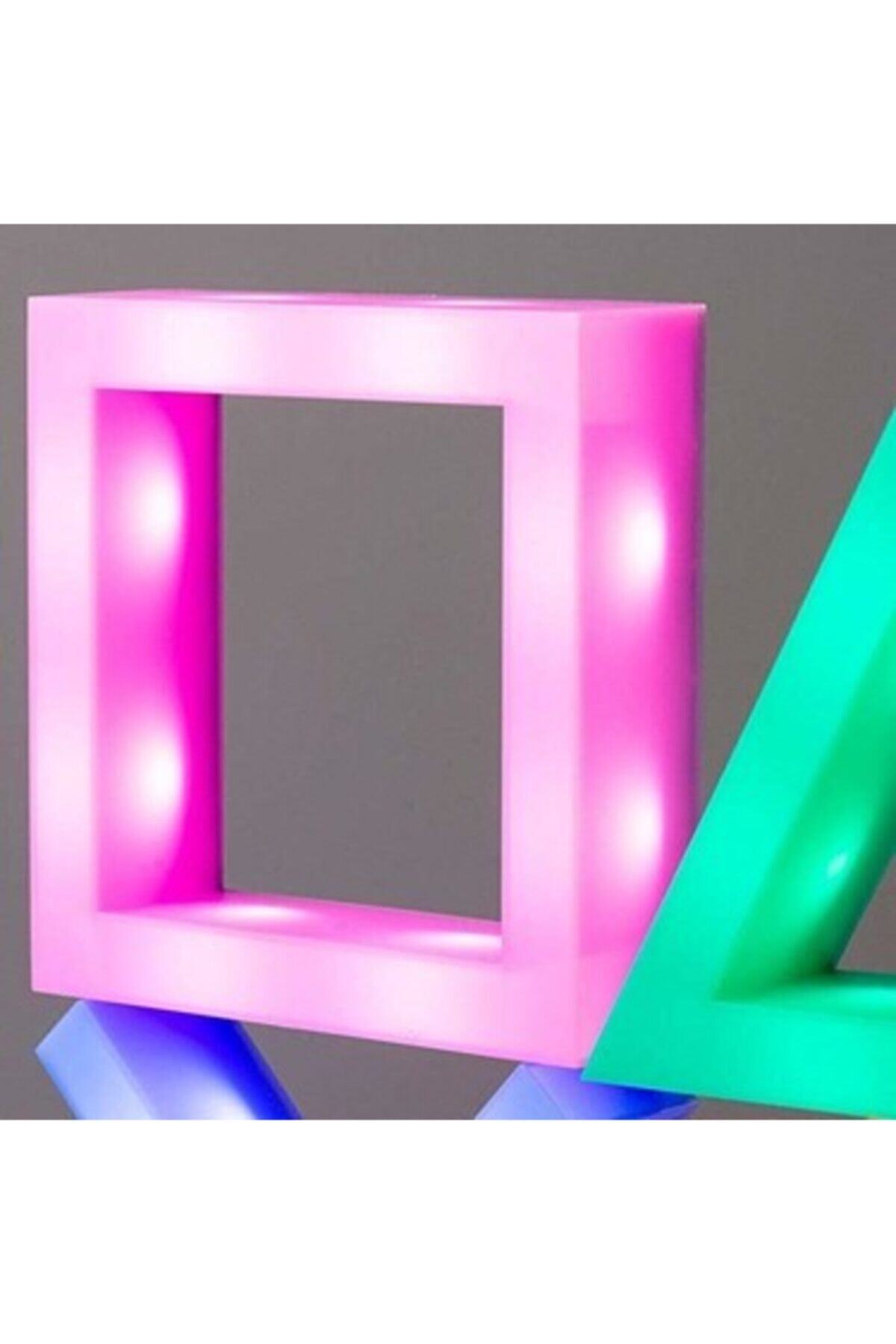 Playstation Icons Light 3 Işık Modlu Ve Müzikte Sese Duyarlı