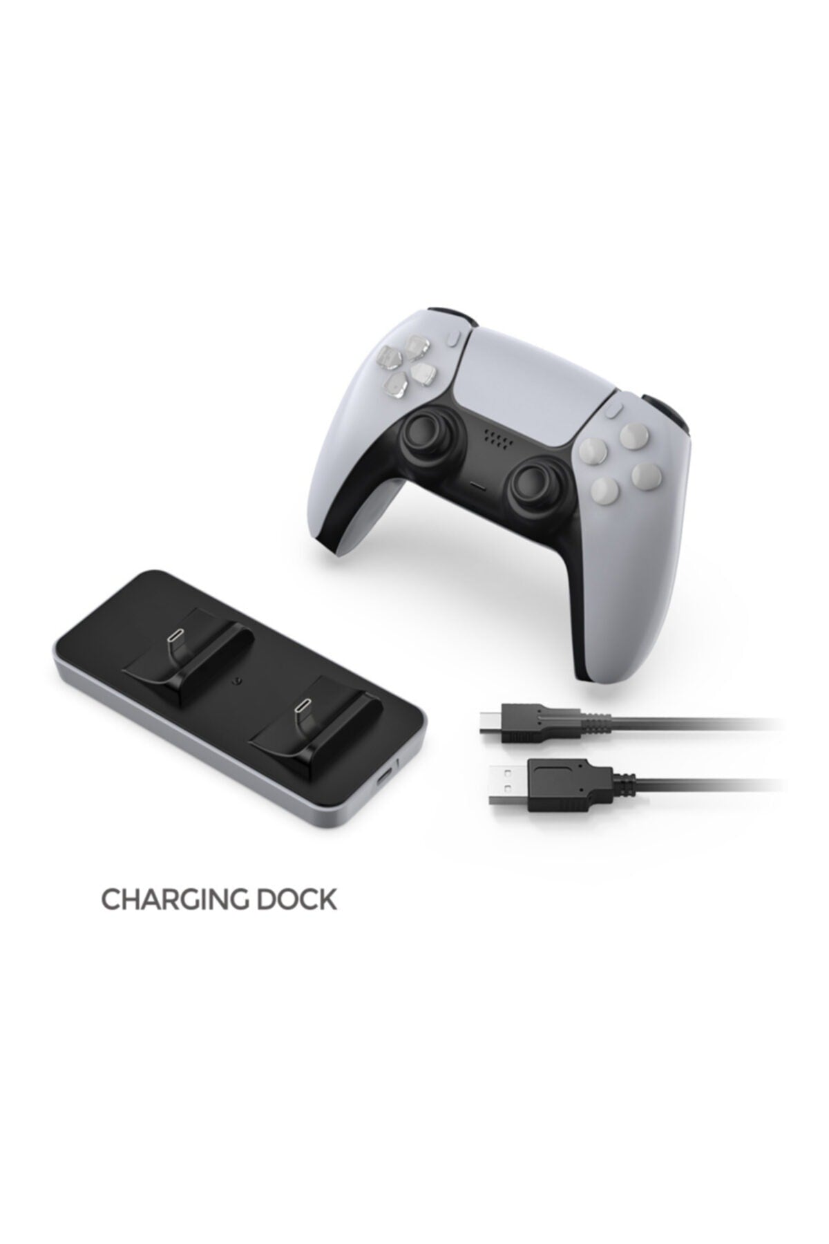 Ps5 Oyun Depolama Standı Kontrol Cihazı Şarj Istasyonu Ve Ps5 Kulaklık Askısı