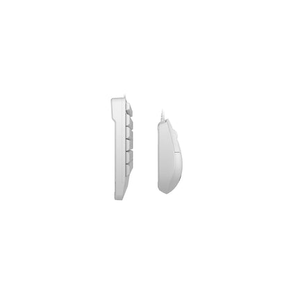 Lecoo CM106 USB Kablolu Türkçe Q Klavye & Mouse Set Beyaz