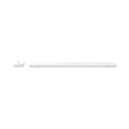Lecoo KW200 Kablosuz Türkçe Q Klavye & Mouse Set Beyaz