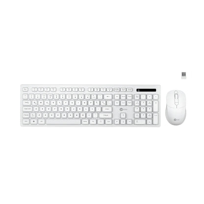 Lecoo KW201 Kablosuz Türkçe Q Klavye & Mouse Set Beyaz