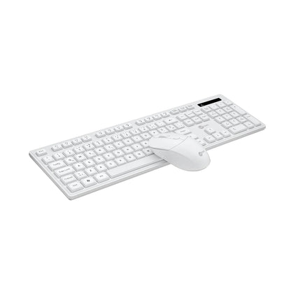 Lecoo KW201 Kablosuz Türkçe Q Klavye & Mouse Set Beyaz