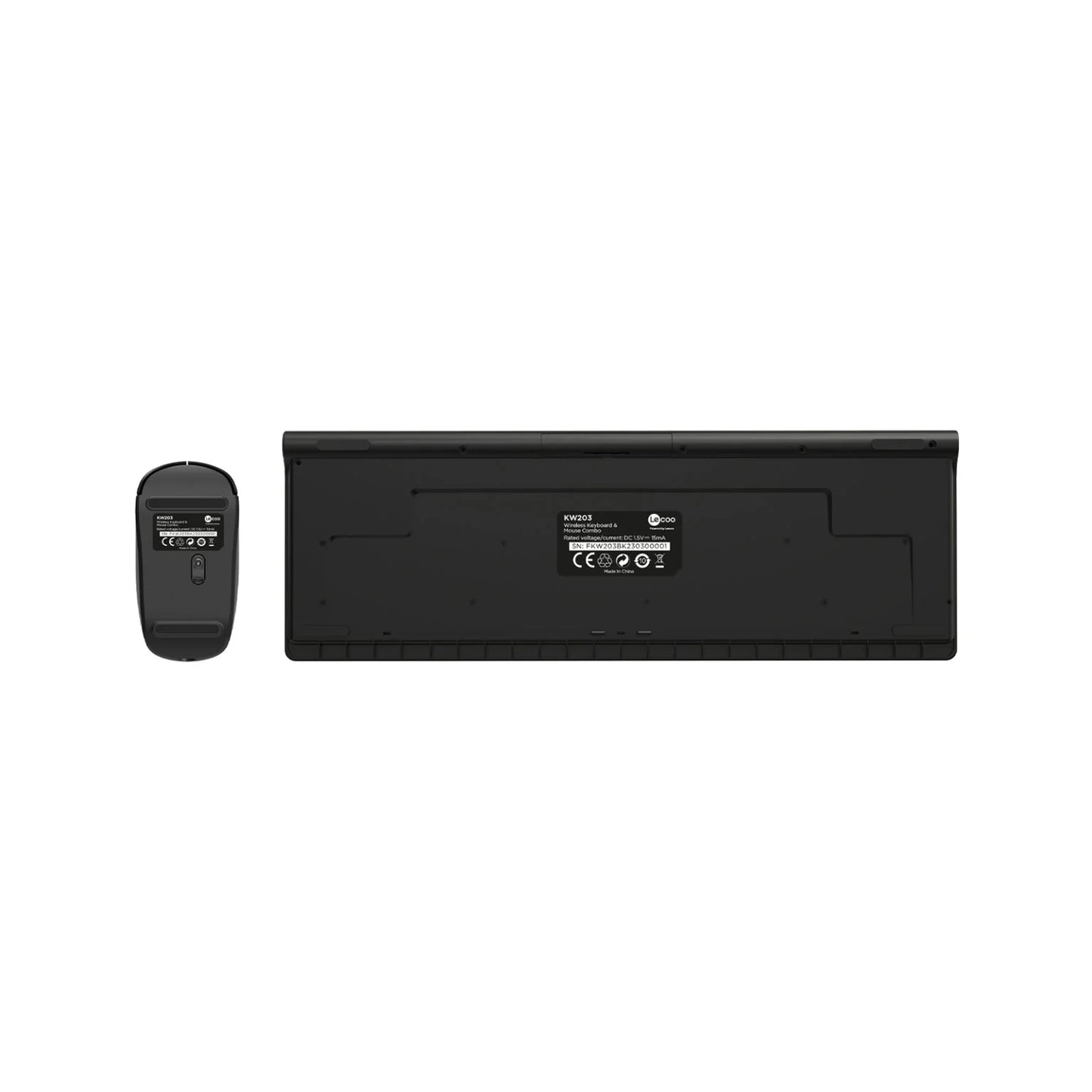 Lecoo KW203 Kablosuz Türkçe Q Klavye & Mouse Set Siyah