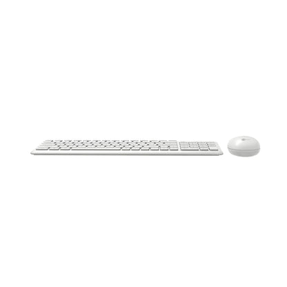 Lecoo KW204 Kablosuz Türkçe Q Klavye & Mouse Set Beyaz