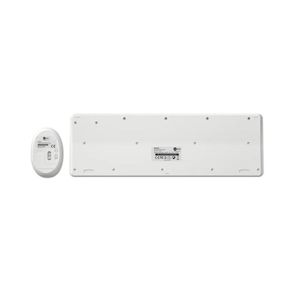 Lecoo KW204 Kablosuz Türkçe Q Klavye & Mouse Set Beyaz