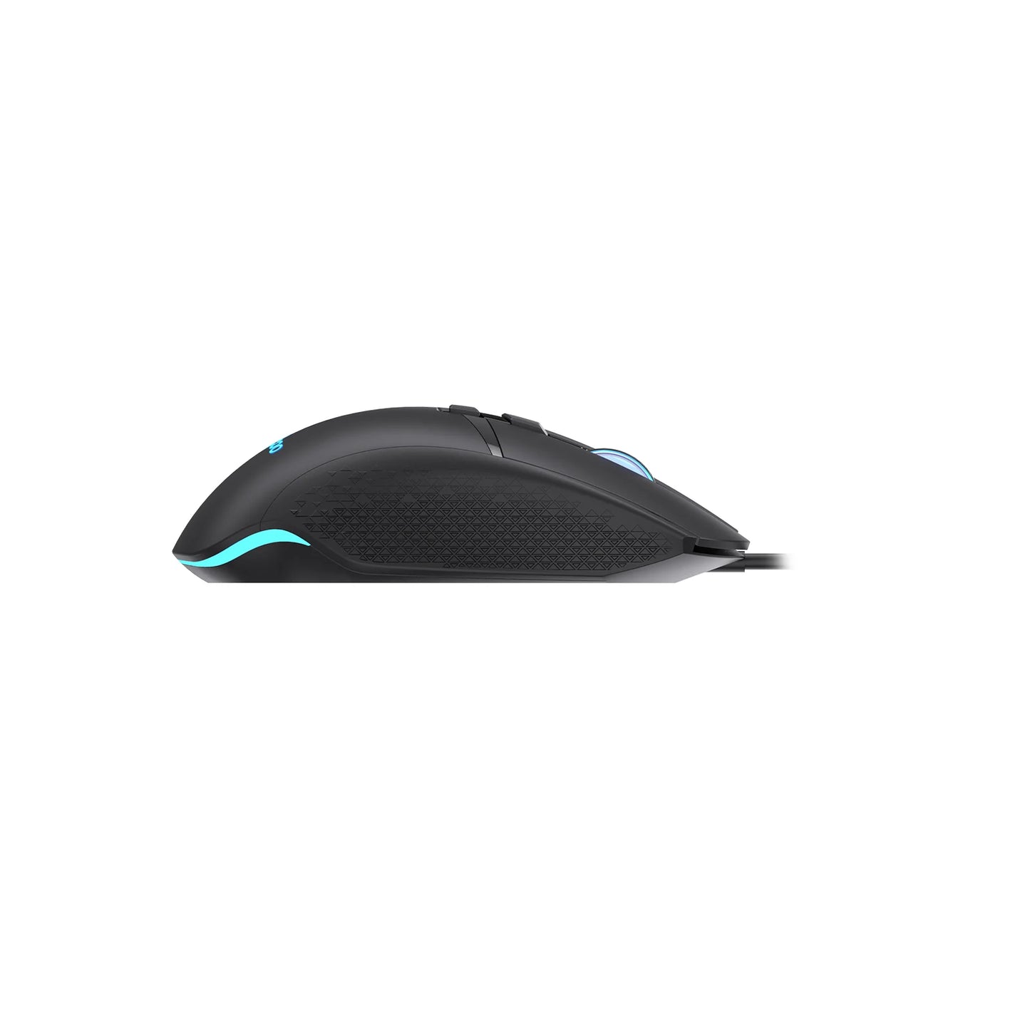 Lecoo MG1101 Kablolu RGB LED Aydınlatmalı 6400DPI 8 Tuşlu Gaming Optik Mouse Siyah