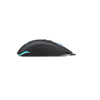Lecoo MG1101 Kablolu RGB LED Aydınlatmalı 6400DPI 8 Tuşlu Gaming Optik Mouse Siyah