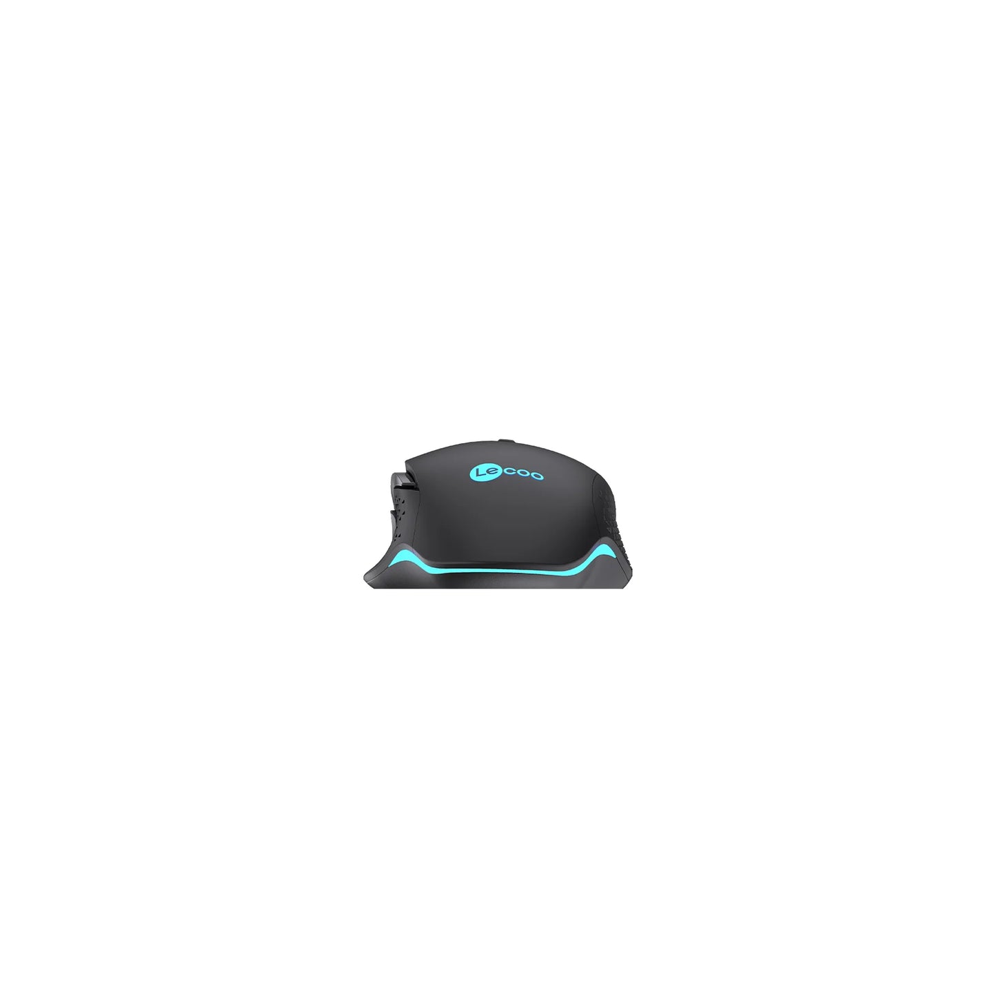 Lecoo MG1101 Kablolu RGB LED Aydınlatmalı 6400DPI 8 Tuşlu Gaming Optik Mouse Siyah