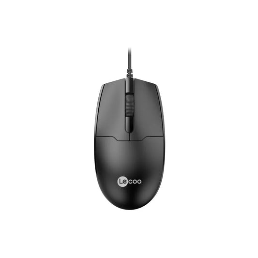Lecoo MS101 USB Kablolu 1200DPI 3 Tuşlu Optik Mouse Siyah