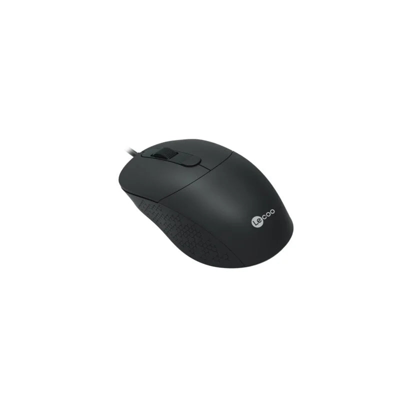 Lecoo MS102 USB Kablolu 2400DPI 4 Tuşlu Optik Mouse Siyah