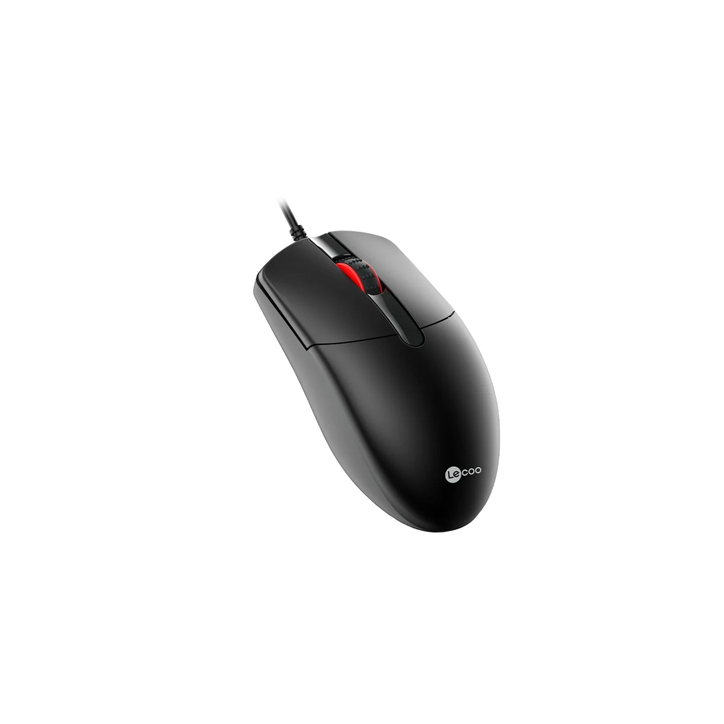 Lecoo MS103 Tuşlu USB Kablolu 1000DPI Optik Mouse Siyah