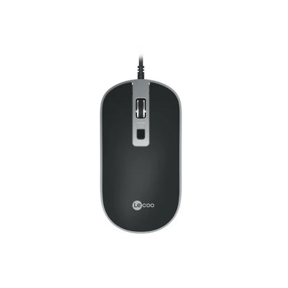 Lecoo MS104 USB Kablolu 1600DPI 4 Tuşlu Optik Mouse Siyah