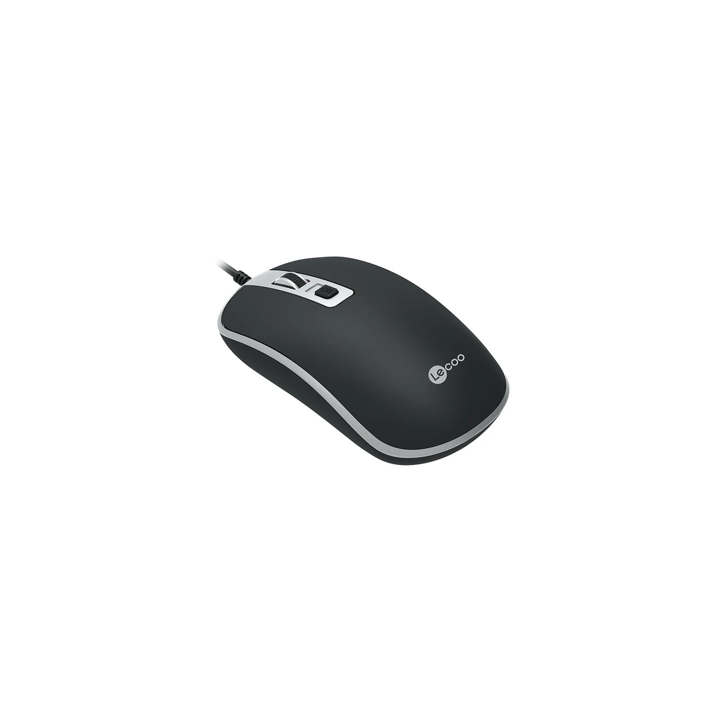 Lecoo MS104 USB Kablolu 1600DPI 4 Tuşlu Optik Mouse Siyah