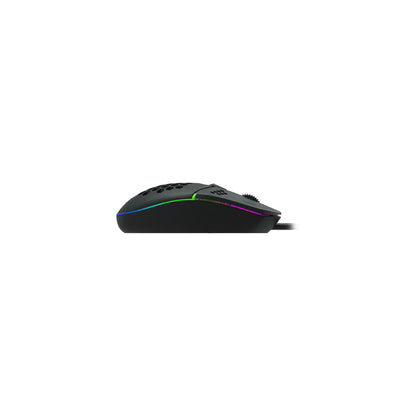 Lecoo MS105 Kablolu RGB LED Aydınlatmalı 3200DPI 6 Tuşlu Oyuncu Mouse Siyah