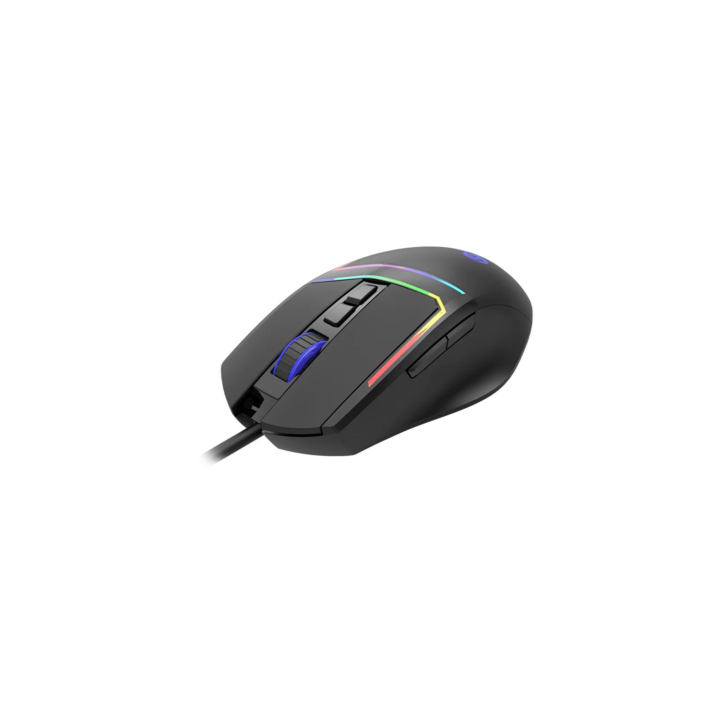 Lecoo MS106 Kablolu RGB LED Aydınlatmalı 3200DPI 7 Tuşlu Oyuncu Mouse Siyah