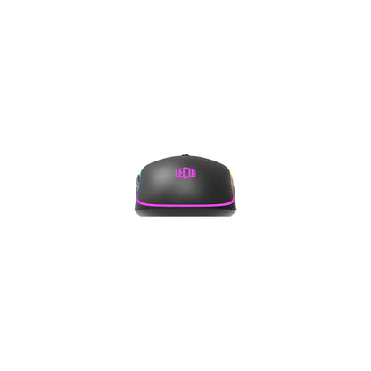 Lecoo MS108 Kablolu RGB LED Aydınlatmalı 6400DPI 7 Tuşlu Oyuncu Mouse Siyah