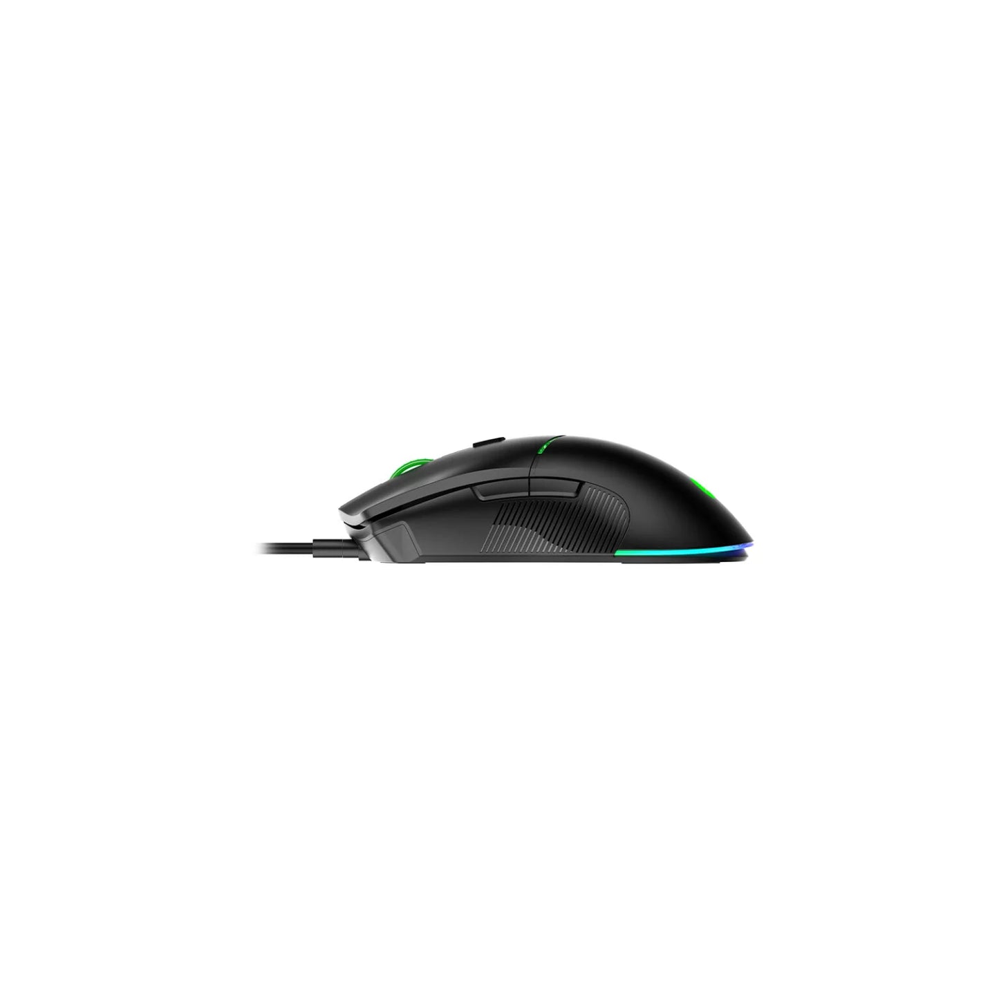 Lecoo MS109 Kablolu RGB LED Aydınlatmalı 6400 DPI 8 Makro Tuşlu Oyuncu Mouse Siyah