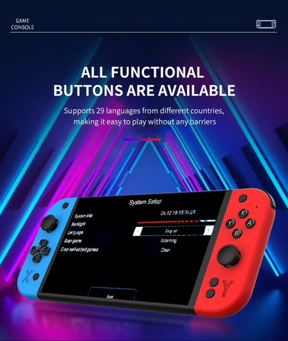 G90 7inç IPS HD Ekran Arcade Oyun Konsolu