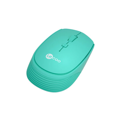 Lecoo WS202 Kablosuz 1600DPI 4 Tuşlu Optik Mouse Turkuaz