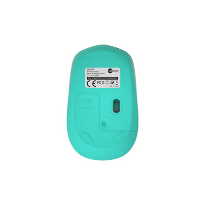 Lecoo WS202 Kablosuz 1600DPI 4 Tuşlu Optik Mouse Turkuaz