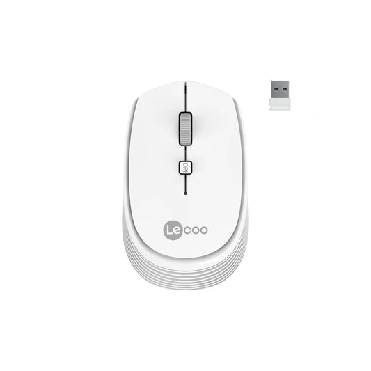 Lecoo WS202 Kablosuz 1600DPI 4 Tuşlu Optik Mouse Beyaz