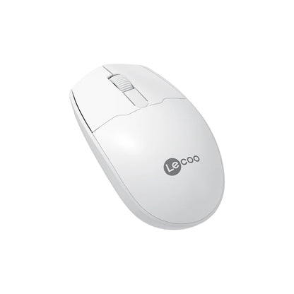 Lecoo WS204 Kablosuz 1200DPI 3 Tuşlu Optik Mouse Beyaz